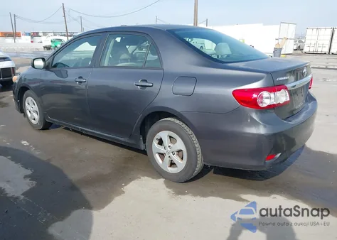 2011 Toyota Corolla Le from USA, damaged, VIN JTDBU4EE1B9124219